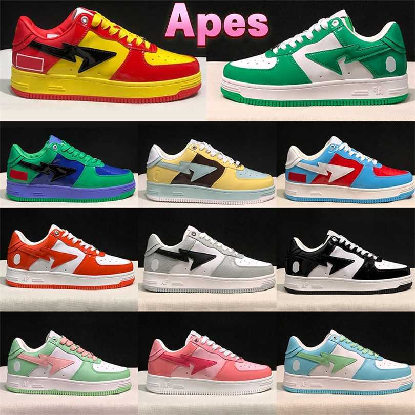 Bapestas mens Casual Shoes Sta Low sneaker Nigo Designer Bathing Apes Comics yellow red Grey Black Pink Suede Green White ABC Color Camo Blue men women sneakers, #1- grey black
Bapestas mens Casual Shoes Sta Low sneaker Nigo Designer Bathing Apes Comics yellow red Grey Black Pink Suede Green White ABC Color Camo Blue men women sneakers, #1- grey black