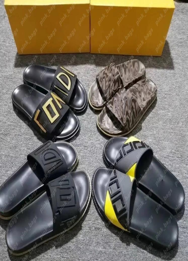 Size 3545 Designer Flat Sliders Designers Slippers Women Slipper Mens Sandals F Luxury Slide Shoes Womens Slides Flip Flops Platf