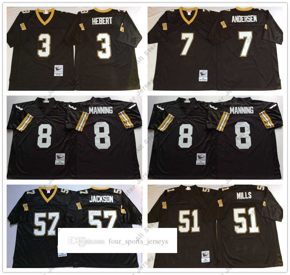 Football Jerseys NCAA 75th Vintage White 8 Archie Manning Jersey Stitched 57 Rickey Jackson 7 Morten Andersen 3 Bobby Hebert 51 Sam Mills, Same as picture
Football Jerseys NCAA 75th Vintage White 8 Archie Manning Jersey Stitched 57 Rickey Jackson 7 Morten Andersen 3 Bobby Hebert 51 Sam Mills, Same as picture