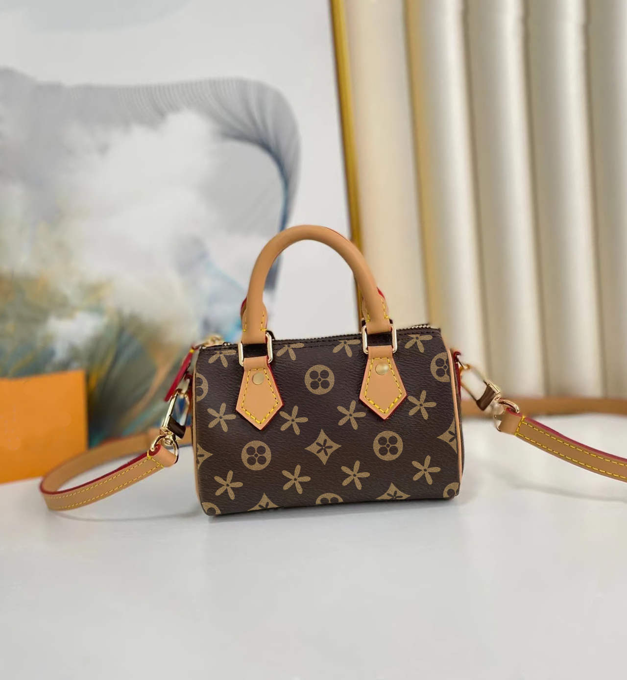 Cosmetic Bags M81085 M58953 nano speedy 20 25 bandoeliere Luxury Designer Women's Shoulder viutonity tote leather clutch handbag Sport Duffel louiseity crossbody, Mon0gram-20 pink shoulde
Cosmetic Bags M81085 M58953 nano speedy 20 25 bandoeliere Luxury Designer Women's Shoulder viutonity tote leather clutch handbag Sport Duffel louiseity crossbody, Mon0gram-20 pink shoulde