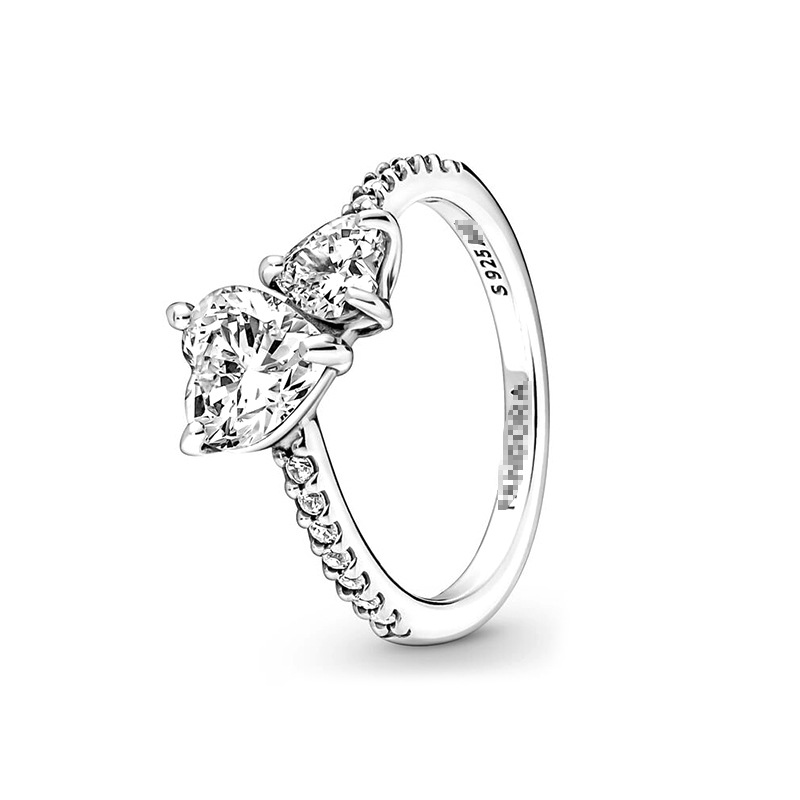 New Popular S925 Sterling Silver Mother's Day Series Rings for women New Love Heart Mother MOM Ring DIY Gift Fashion Accessories Free Shipping