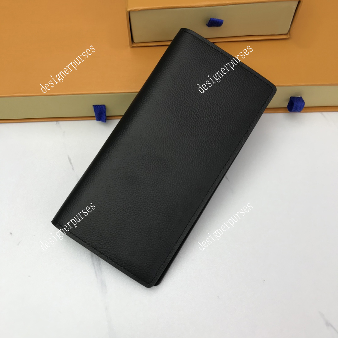 TZ Luxury Cowide Black Wallet Fashion card holder Men Suit Wallets Soft Taurillon Leather Brazza Litchi Pattern purses Zipper Coin Pocket long wallet 10 19CM M69980
TZ Luxury Cowide Black Wallet Fashion card holder Men Suit Wallets Soft Taurillon Leather Brazza Litchi Pattern purses Zipper Coin Pocket long wallet 10 19CM M69980