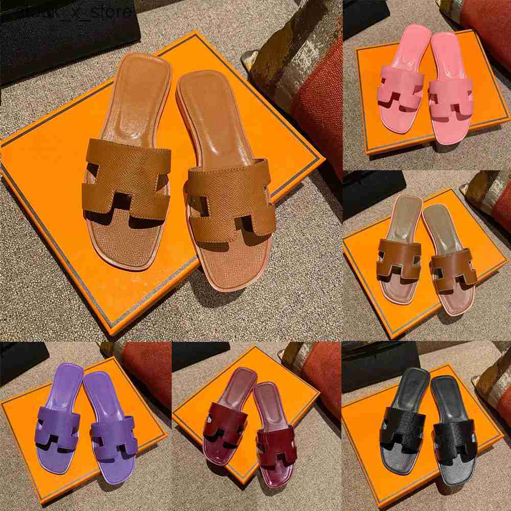 Designer H Slippers Oran Sandals For Women Ladies 2023 Summer Casual Fashion Luxury Classic Flat Leather Solid Home Beach Slides Shoes Gold With logo 8UVN, 05
Designer H Slippers Oran Sandals For Women Ladies 2023 Summer Casual Fashion Luxury Classic Flat Leather Solid Home Beach Slides Shoes Gold With logo 8UVN, 05