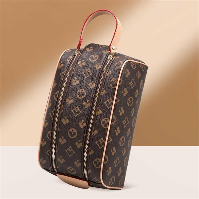 2023 TOP Clutch Bags Cases designer Women Makeup Bag Hanging Bathroom Wash Bag Multifunctional Women Travel Toiletry Bag, Brown grid
2023 TOP Clutch Bags Cases designer Women Makeup Bag Hanging Bathroom Wash Bag Multifunctional Women Travel Toiletry Bag, Brown grid