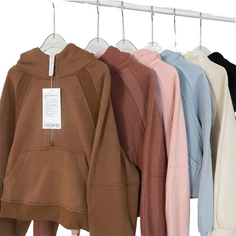 Lu Scuba Half Zip Hoodie Womens Yoga Suit Designer Lululemens Hooded Sweatshirt Ladies Gym Sportswear Outdoor Sports Jogging Hoody Thick Long-sleeved hoodie
Lu Scuba Half Zip Hoodie Womens Yoga Suit Designer Lululemens Hooded Sweatshirt Ladies Gym Sportswear Outdoor Sports Jogging Hoody Thick Long-sleeved hoodie