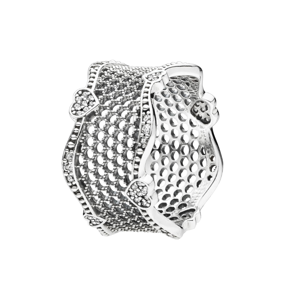 2024 New 925 Sterling Silver Rose Gold, Glittering CZ Polishing Wiring Wide Ring, Ms. Jewelry Fashion Accessories Can Be Used As Gifts