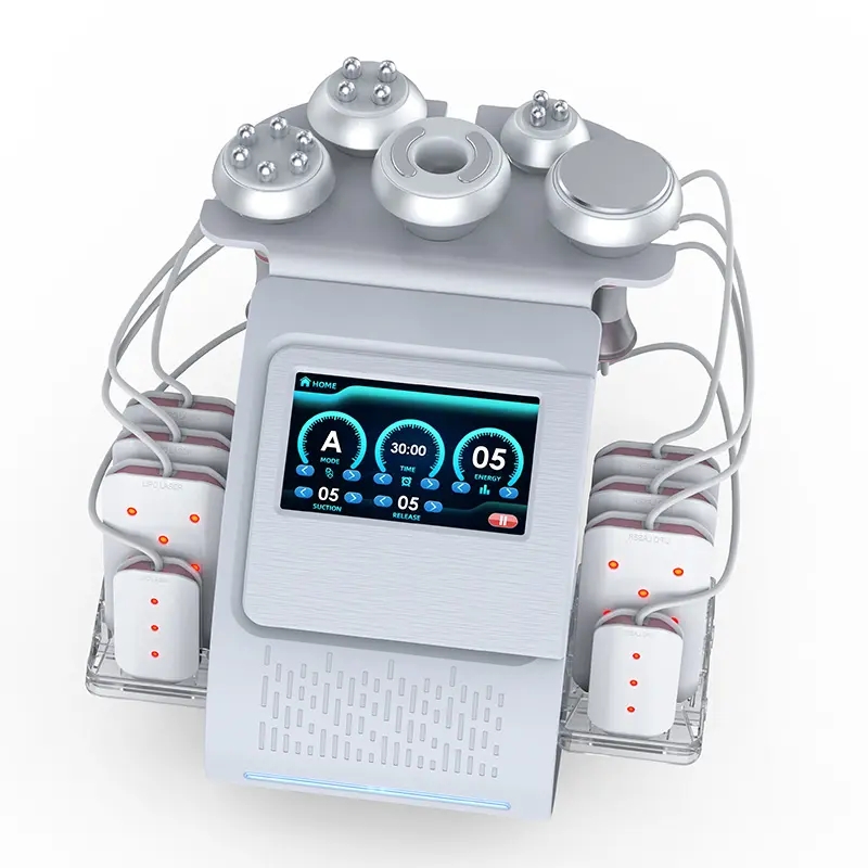 Professional RF Cavitation 80K Vacuum Slimming Machine Radio Frequency Lipo Laser Fat Burner improving the facial and body skin Equipment