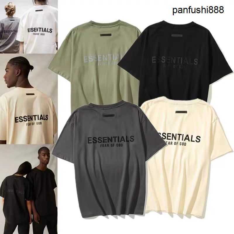 Casual T-shirt Fear God Double Thread ESSEN Fashion Couples ins Back Glued Letter Short Sleeve FOGG, Black
Casual T-shirt Fear God Double Thread ESSEN Fashion Couples ins Back Glued Letter Short Sleeve FOGG, Black