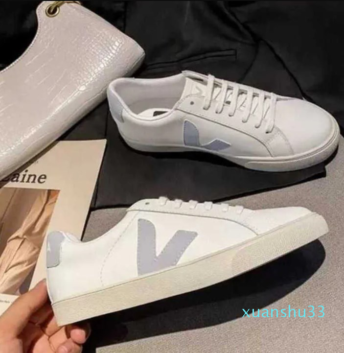 Designer sneakers men's leather casual shoes women's ESPLAR calfskin fashion white low-cut breathable running shoes 35-45 outdoor shoes, Black
Designer sneakers men's leather casual shoes women's ESPLAR calfskin fashion white low-cut breathable running shoes 35-45 outdoor shoes, Black