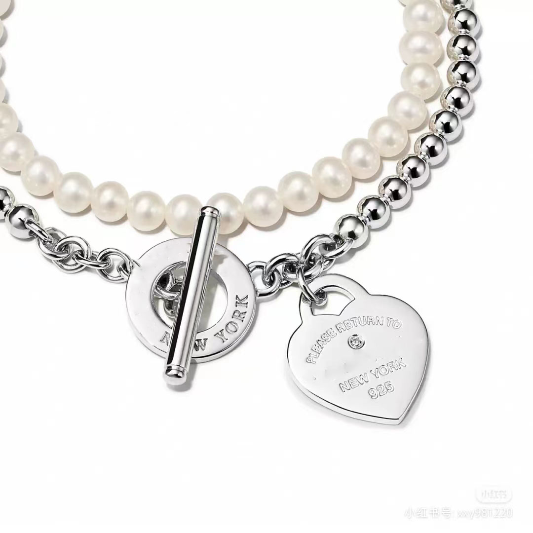 silver gold torque bangle Pearl double layer chain link fine Jewelry tennis bracelet for women men bangle chains Designer fashion designer Party gifts wedding girl
silver gold torque bangle Pearl double layer chain link fine Jewelry tennis bracelet for women men bangle chains Designer fashion designer Party gifts wedding girl