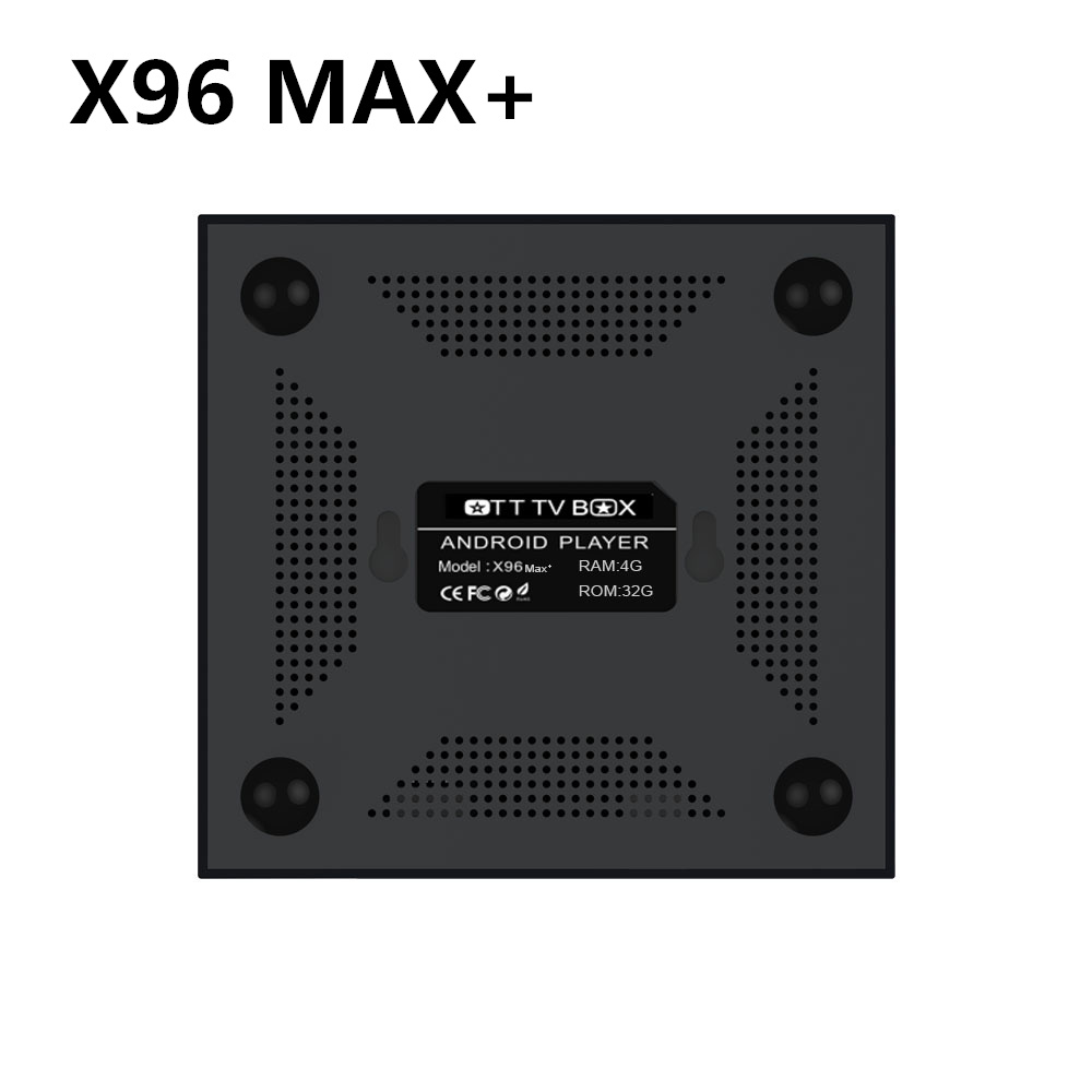 X96 MAX plus Android 9.0 TV BOX 4GB RAM Amlogice S905X3 2GB 16GB 8K Video Player 2.4G&5GDual Wifi Youtube HD 1000M X96MAX