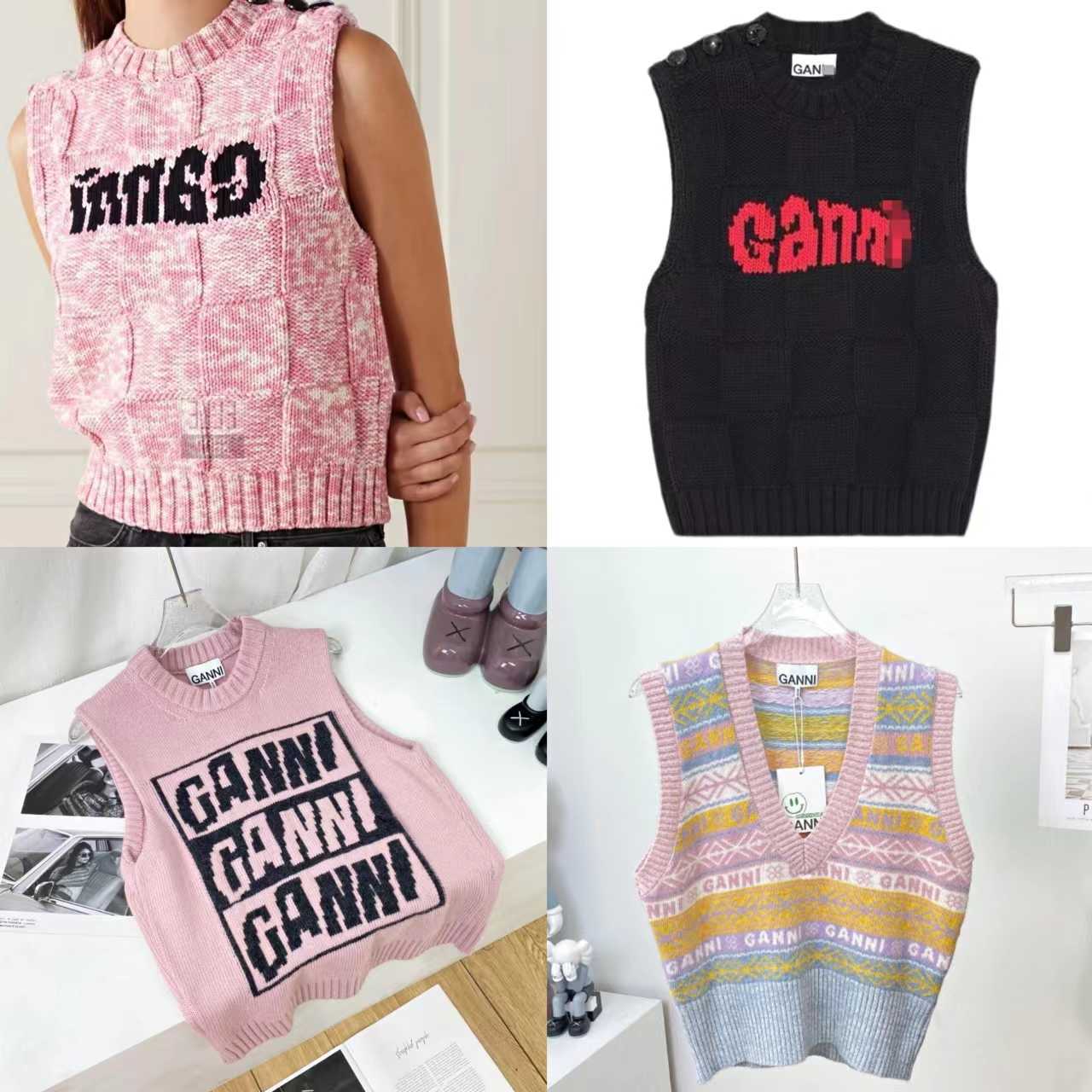 2023ss Women Designer Vest Fashion Tops Has the Same Checkerboard Blended Knitted Vest, Lavender2
2023ss Women Designer Vest Fashion Tops Has the Same Checkerboard Blended Knitted Vest, Lavender2