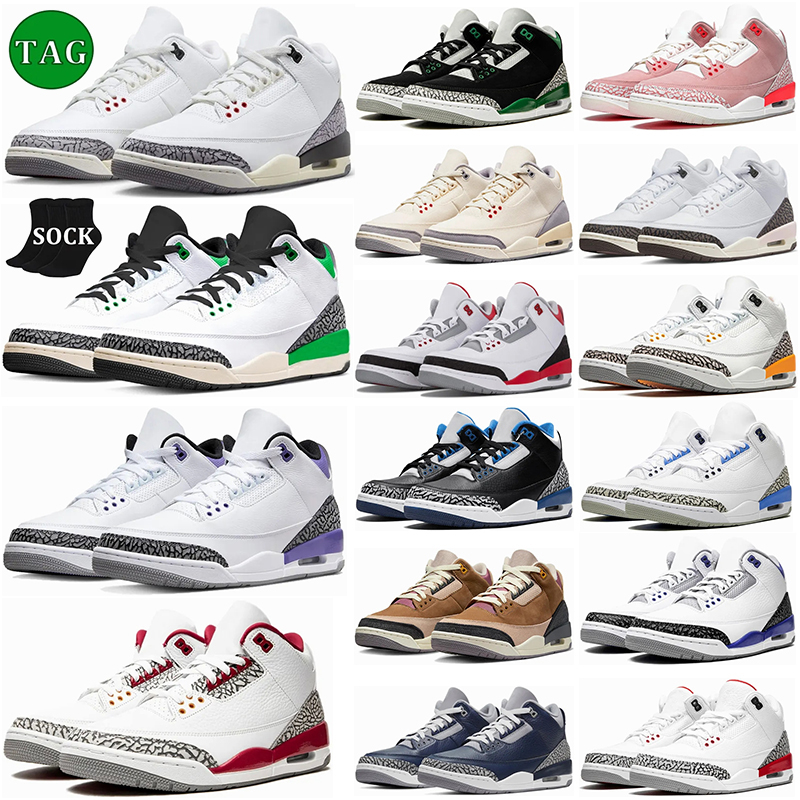 Jumpman 3 3s basketball shoes men women White Cement Dark Iris Muslin Fragment Cool Grey Fire Red Pine Green Black Cat Rust Pink mens trainers outdoor sports sneakers, 14
Jumpman 3 3s basketball shoes men women White Cement Dark Iris Muslin Fragment Cool Grey Fire Red Pine Green Black Cat Rust Pink mens trainers outdoor sports sneakers, 14