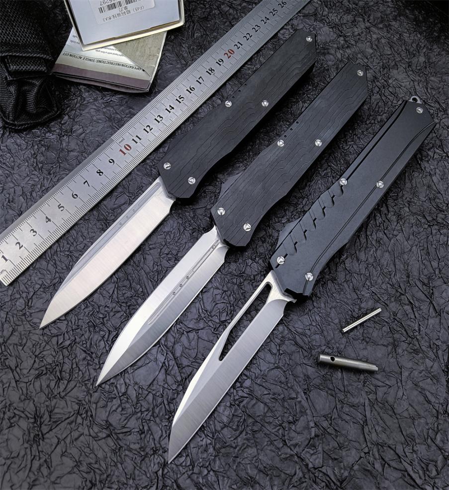 Mic DC Munroe Cypher AUTO Knife Satin D2 Blade Black Aluminum Alloy Handles Thumb Slide Fast Opening Tactical Survival Knives UT851407260
Mic DC Munroe Cypher AUTO Knife Satin D2 Blade Black Aluminum Alloy Handles Thumb Slide Fast Opening Tactical Survival Knives UT851407260