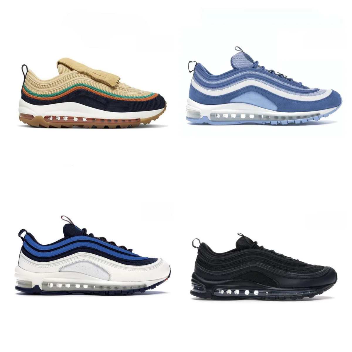 OG mens womens running shoes max 97 air Triple White Black Silver Bullet airmaxs 97s The Future Persian Violet Red Leopard Bred Reflective Blue Laser men Sneakers111
OG mens womens running shoes max 97 air Triple White Black Silver Bullet airmaxs 97s The Future Persian Violet Red Leopard Bred Reflective Blue Laser men Sneakers111