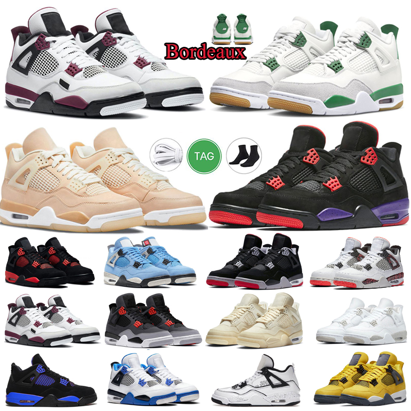 Jumpman basketball shoes 4 4s men women Pine Green Military Black Cat Photon Dust Seafoam Midnight Navy Red Thunder Lightning outdoor sports sneakers big size 36-47, #34 canyon purple 40-47
Jumpman basketball shoes 4 4s men women Pine Green Military Black Cat Photon Dust Seafoam Midnight Navy Red Thunder Lightning outdoor sports sneakers big size 36-47, #34 canyon purple 40-47