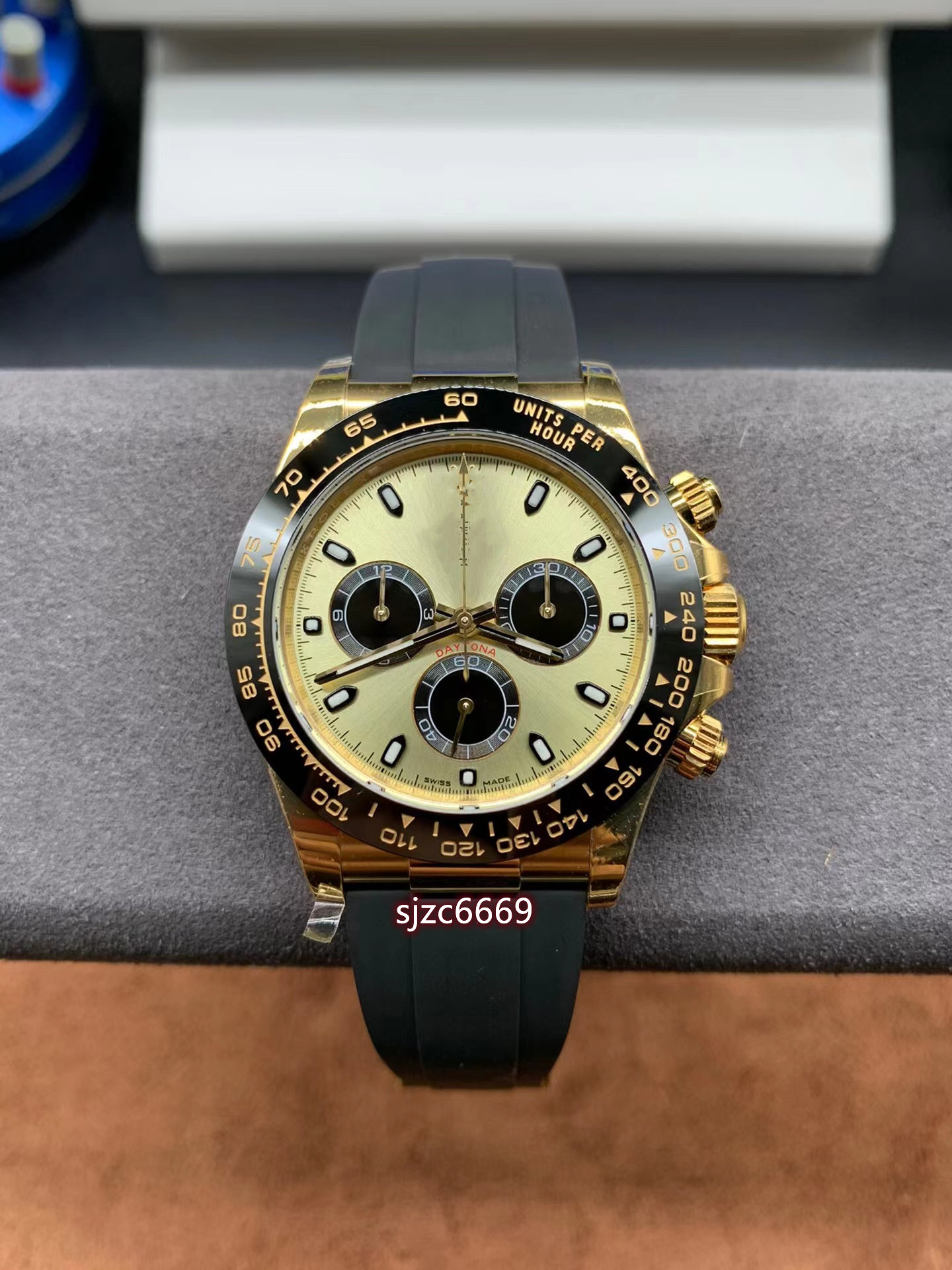 BT factory watch diameter 40mm thick 12.2mm 4130 movement high penetration sapphire glass Mirror 904L stainless Steel tape, As shown
BT factory watch diameter 40mm thick 12.2mm 4130 movement high penetration sapphire glass Mirror 904L stainless Steel tape, As shown