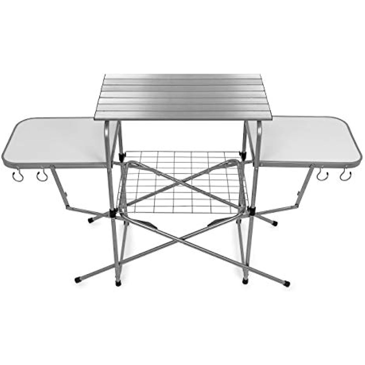 Camco Olympian Deluxe Portable Grill Table | Provides Plenty of Room for Grilling Gear | Ideal for Picnics, Camping Boating Tailgating and Backyard BBQs | (57293)
Camco Olympian Deluxe Portable Grill Table | Provides Plenty of Room for Grilling Gear | Ideal for Picnics, Camping Boating Tailgating and Backyard BBQs | (57293)