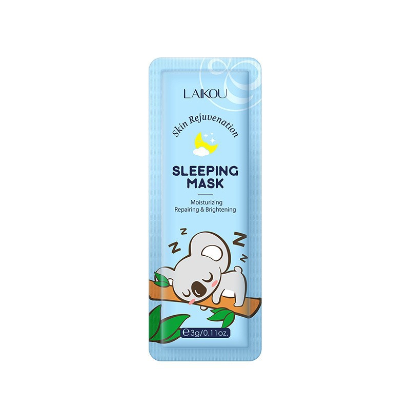 New goods Skin care facial masks Matcha Snail Koala Cherry Centella Seaweed Sleep facial mask 3g/PC
New goods Skin care facial masks Matcha Snail Koala Cherry Centella Seaweed Sleep facial mask 3g/PC