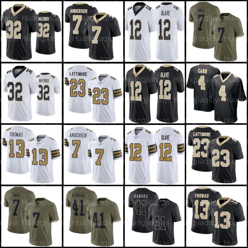 New Derek Carr Orleanes Alvin Kamara Jersey Saintes Football Jarvis Landry Pete Werner Chris Olave Tyrann Mathieu Marshon Lattimore Michael Thomas Taysom Hill, Men jersey
New Derek Carr Orleanes Alvin Kamara Jersey Saintes Football Jarvis Landry Pete Werner Chris Olave Tyrann Mathieu Marshon Lattimore Michael Thomas Taysom Hill, Men jersey
