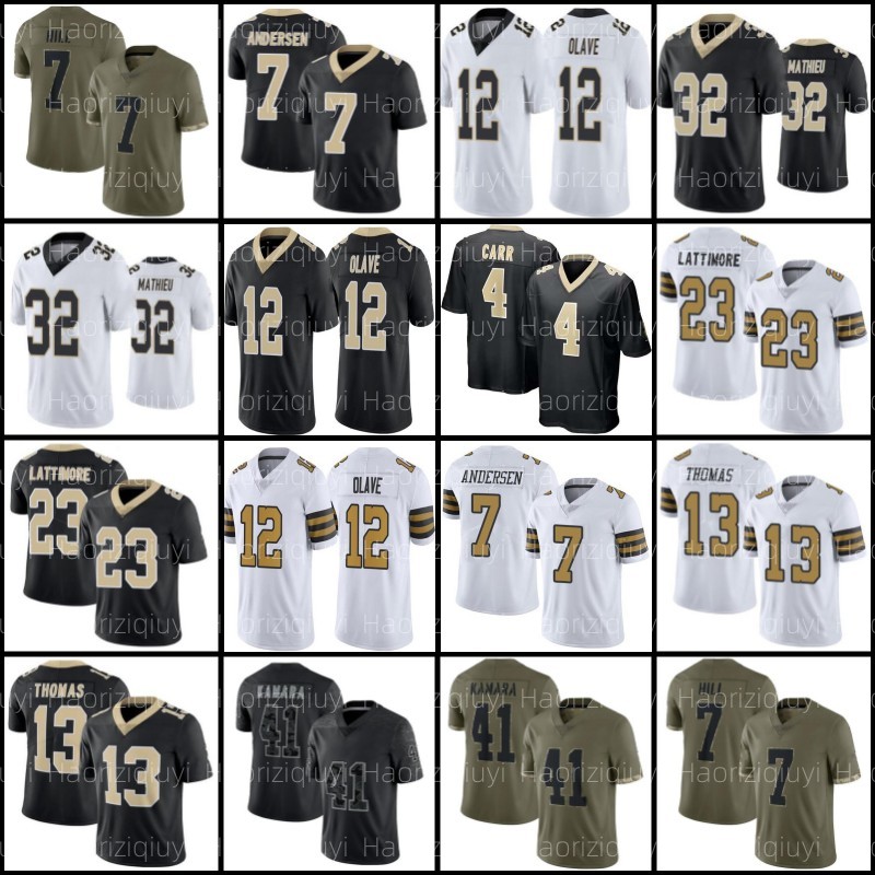 Derek Carr 4 Jarvis Landry Chris Olave Football Jersey ameis Winston Demario Davis Alvin Kamara Michael Thomas Taysom Hill Marshon Lattimore Cameron Tyrann Mathieu, Men jersey
Derek Carr 4 Jarvis Landry Chris Olave Football Jersey ameis Winston Demario Davis Alvin Kamara Michael Thomas Taysom Hill Marshon Lattimore Cameron Tyrann Mathieu, Men jersey