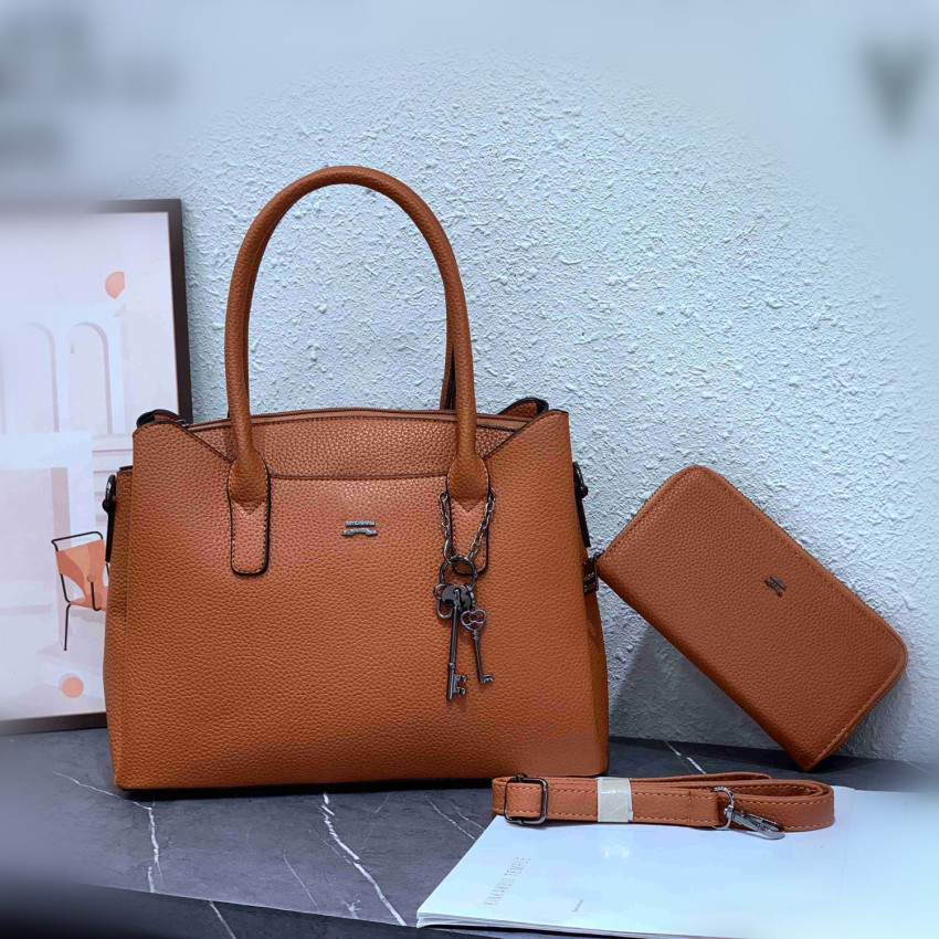 2 Pieces multicolour women totes large capacity handbags key pendan shoulder bag PU leather crossbody with wallet, No10
2 Pieces multicolour women totes large capacity handbags key pendan shoulder bag PU leather crossbody with wallet, No10