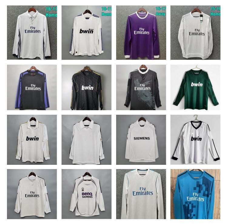 Long sleeve Retro RONALDO ISCO soccer jerseys 2016 2017 2018 PEPE KROSS BENZEMA SERGIO RAMOS ZIDANE Beckham RAUL full Vintage football shirt 16 17 JAMES
Long sleeve Retro RONALDO ISCO soccer jerseys 2016 2017 2018 PEPE KROSS BENZEMA SERGIO RAMOS ZIDANE Beckham RAUL full Vintage football shirt 16 17 JAMES