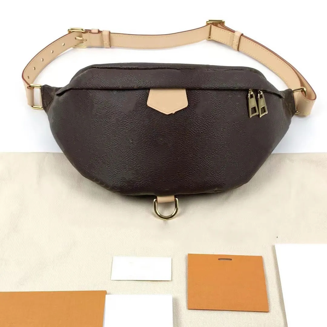 Designer bumbag waist bag m43644 bum belt bag chest fanny pack fshion handbag waist Womens mens Luxury Genuine leather zipper 7a crossbody woman Shoulder travel bags