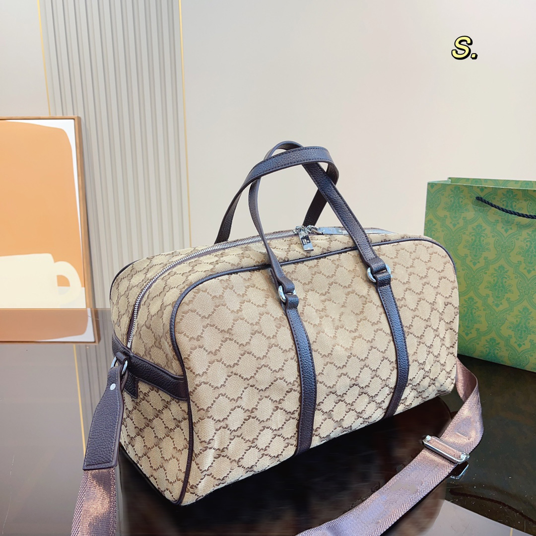 2023 Hot Sell 40cm Classical Men Duffle Bag For Women Travel Bags Men's Hand Luggage Travel Bag Men PVC Leather Handbags Large Cross Body, Brown
2023 Hot Sell 40cm Classical Men Duffle Bag For Women Travel Bags Men's Hand Luggage Travel Bag Men PVC Leather Handbags Large Cross Body, Brown