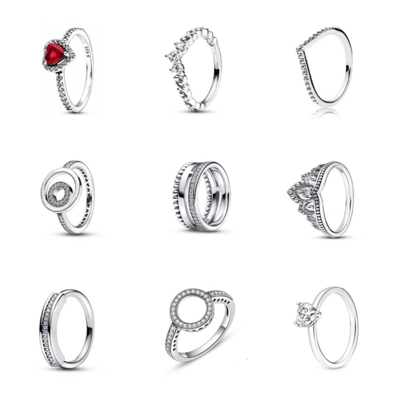 Valentines Gift Heart Mom White Pandora Rings For Women Original Wedding Crystal Ring Luxury Jewelry Accessories Fashion Jewelry
Valentines Gift Heart Mom White Pandora Rings For Women Original Wedding Crystal Ring Luxury Jewelry Accessories Fashion Jewelry