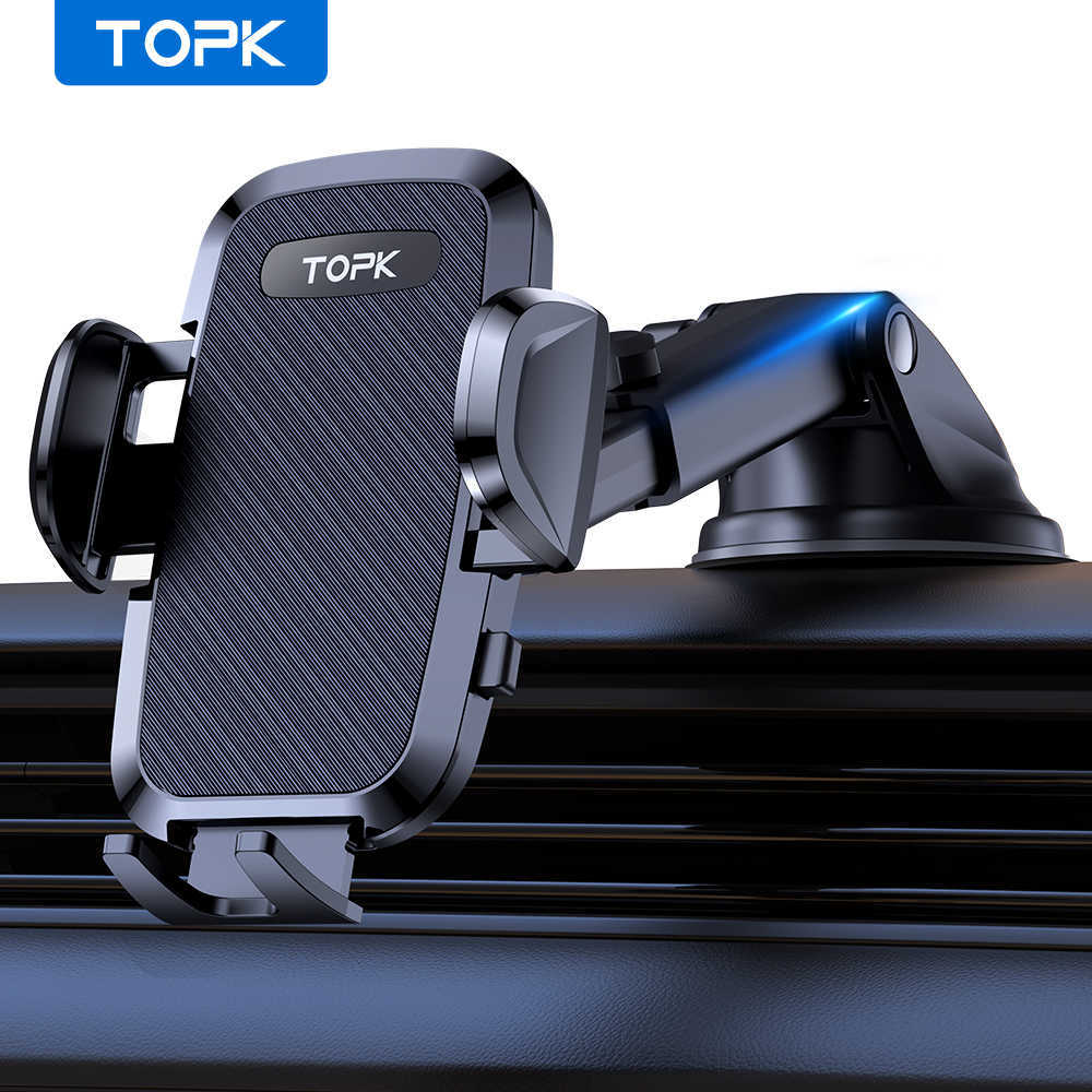 Cell Phone Mounts Holders TOPK Car Phone Holder Mount Cell Phone Mount for Car Dashboard Windscreen for Universal Cars 360 Rotatable Mobile Phone Holde P230316, Black
Cell Phone Mounts Holders TOPK Car Phone Holder Mount Cell Phone Mount for Car Dashboard Windscreen for Universal Cars 360 Rotatable Mobile Phone Holde P230316, Black