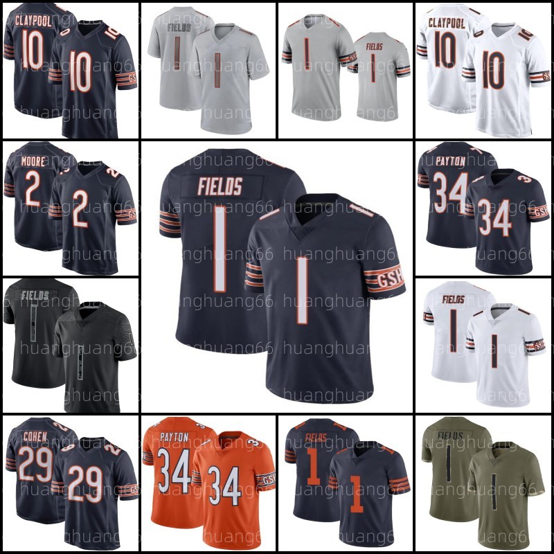 1 Justin Fields Jersey DJ Moore Walter Payton Chase Claypool Eddie Jackson David Montgomery Darnell Mooney Akiem Hicks Andy Dalton Football Brian Urlacher Tarik, Men jersey
1 Justin Fields Jersey DJ Moore Walter Payton Chase Claypool Eddie Jackson David Montgomery Darnell Mooney Akiem Hicks Andy Dalton Football Brian Urlacher Tarik, Men jersey