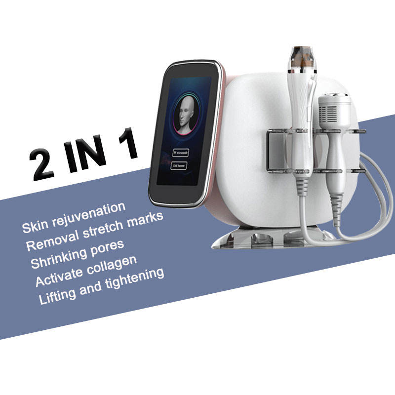 Mesotherapy Device Gold Fractional RF Microneedling Machine 2023 New Acne Scar Wrinkle Removal Stretch Marks