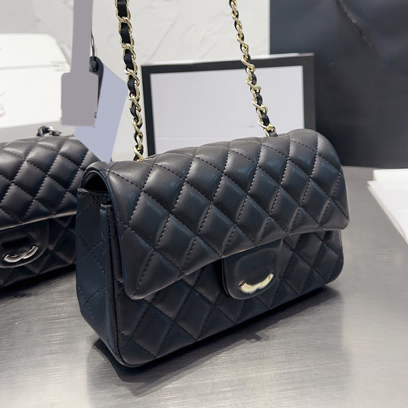 20CM Classic Mini Flap Quilted Lambskin Bags With Back Pouch Gold/Silver Metal Hardware Matekasse Chain Crossbody Shoulder Handbags Outdoor Sacoche Vanity Purse, Box
20CM Classic Mini Flap Quilted Lambskin Bags With Back Pouch Gold/Silver Metal Hardware Matekasse Chain Crossbody Shoulder Handbags Outdoor Sacoche Vanity Purse, Box