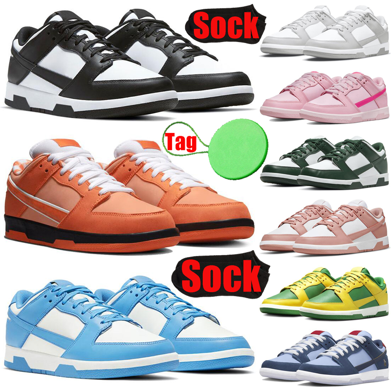 Designer Sb dunk Low Running Shoes Strangelove Women Mens Skate Chunky Grey Midas Atlas Unc Coast Chicago Black Laser Orange Trainers Dunksb Dunks Panda Sneakers