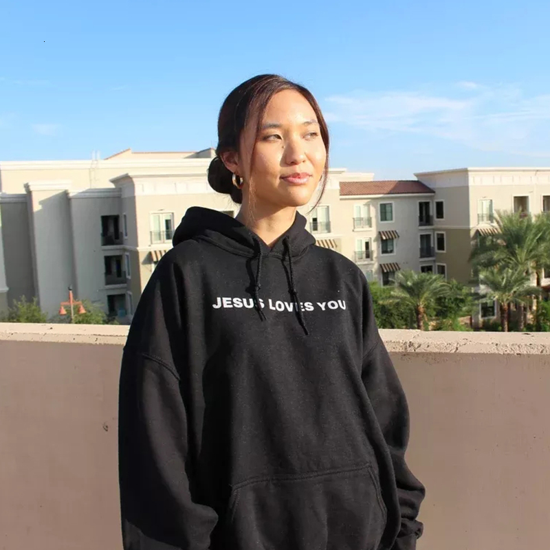 Womens Hoodies Sweatshirts Dear Person Behind Me Jesus Loves You Sweatshirt Christian Jesus Sweatshirt Christian Apparel Trendy pullovers religion top