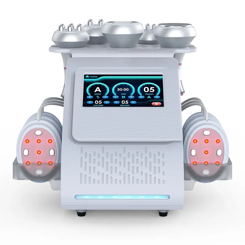Professional RF Cavitation 80K Vacuum Slimming Machine Radio Frequency Lipo Laser Fat Burner improving the facial and body skin Equipment