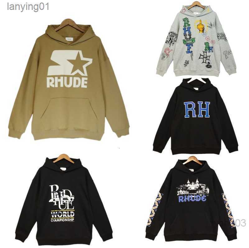 Mens Hoodies Rhude Hooded Men Designer Popular Fashion Letters Printing Pullover Autumn Sweatshirts9roy, Style -2
Mens Hoodies Rhude Hooded Men Designer Popular Fashion Letters Printing Pullover Autumn Sweatshirts9roy, Style -2