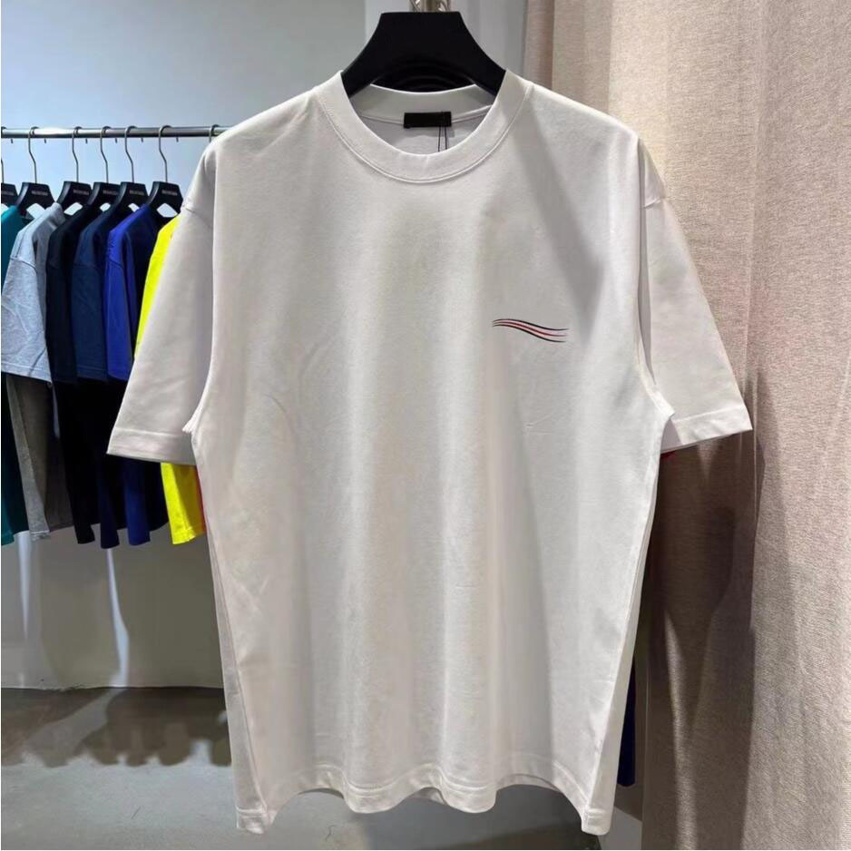 Designer T shirt Summer short Sleeve waves Tee Balancaiga Men Women Lovers luxury T-shirts Fashion senior Pure cotton high quality Top, Black 02
Designer T shirt Summer short Sleeve waves Tee Balancaiga Men Women Lovers luxury T-shirts Fashion senior Pure cotton high quality Top, Black 02
