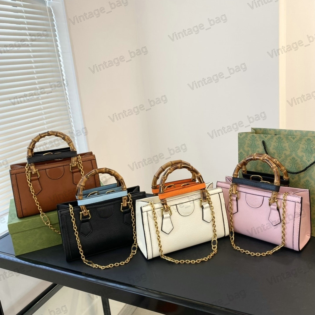 Diana Bamboo Handbag Women Small Tote Top Handles Chain Double G Luxurys Crossbody Shoulder Bag Wallet Clutch Purse Multi Styles
Diana Bamboo Handbag Women Small Tote Top Handles Chain Double G Luxurys Crossbody Shoulder Bag Wallet Clutch Purse Multi Styles