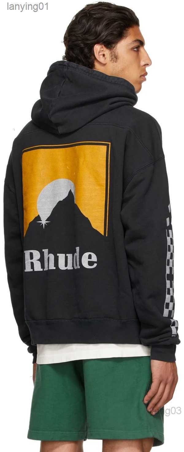 Famous Mens High Quality Rhude Hoodie Letter Print Long Sleeve Fashion Men Sweatshirts Luxury Hip Hop Hoodies Brand
Famous Mens High Quality Rhude Hoodie Letter Print Long Sleeve Fashion Men Sweatshirts Luxury Hip Hop Hoodies Brand