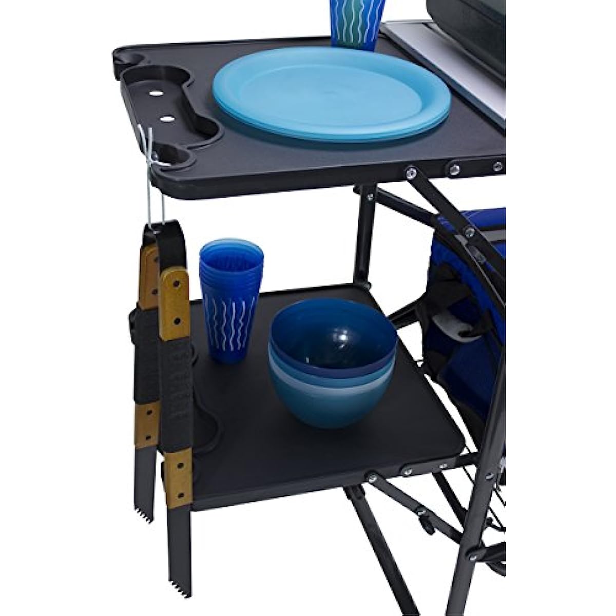 GCI Outdoor Slim-Fold Cook Station Portable Outdoor Folding Table eureka camp table