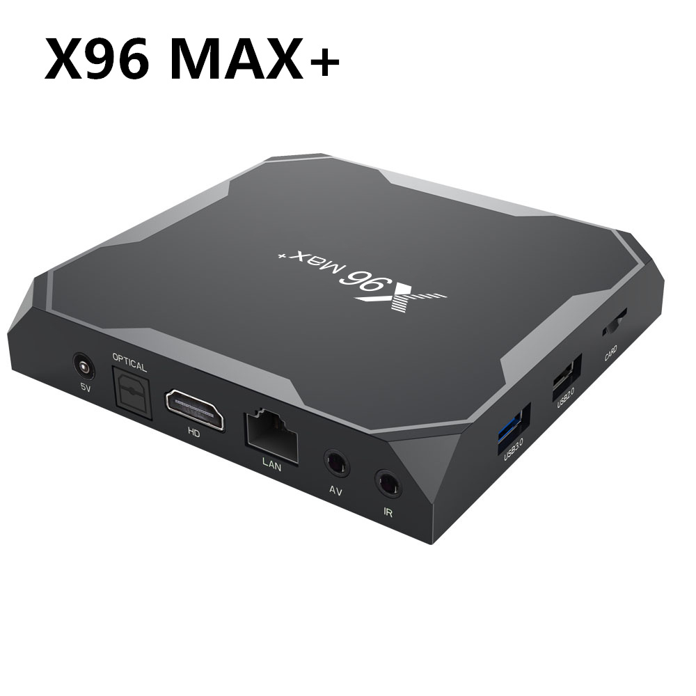 X96 MAX plus Android 9.0 TV BOX 4GB RAM Amlogice S905X3 2GB 16GB 8K Video Player 2.4G&5GDual Wifi Youtube HD 1000M X96MAX