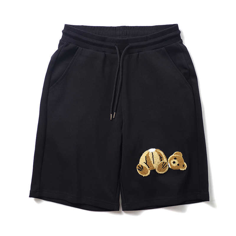 Men' Shorts Summer fashion brand embroidered flocked bear shorts men' and women' casual pants, Gray
Men' Shorts Summer fashion brand embroidered flocked bear shorts men' and women' casual pants, Gray