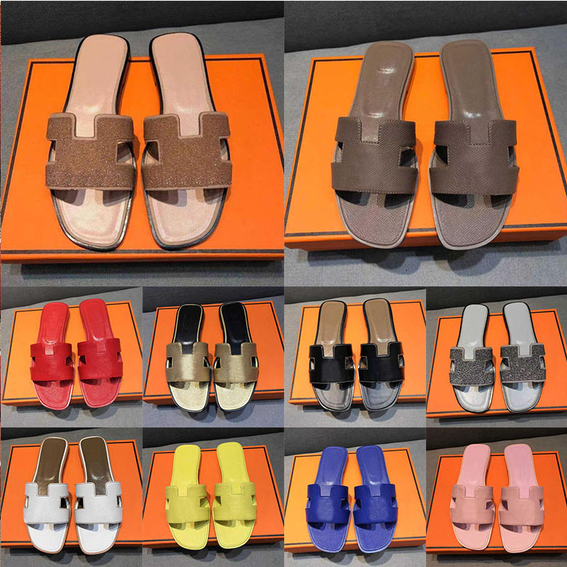 New Designer Slippers Casual Leather Ladies Oram Sandals Beach Shoes Shoes Oran Luxury Letting Lofers Sneakers Slippers Slides, 32 
New Designer Slippers Casual Leather Ladies Oram Sandals Beach Shoes Shoes Oran Luxury Letting Lofers Sneakers Slippers Slides, 32