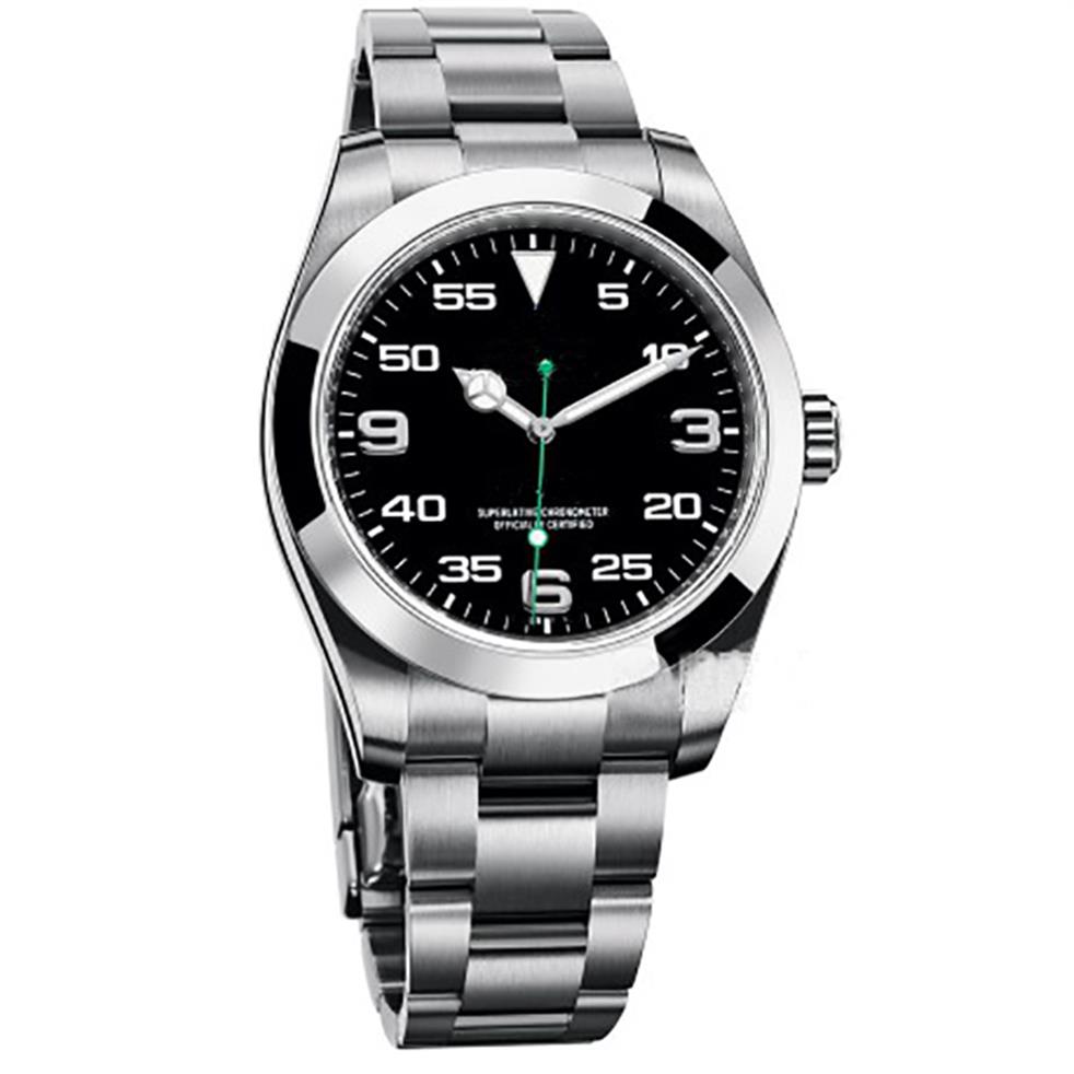 Luxury Mens Watch AIRKING series 40MM Sapphire mirror MASTER 116900 Automatic Mechanical Movement Stainless Steel Waterproof EXP W2637, Pocket bag
Luxury Mens Watch AIRKING series 40MM Sapphire mirror MASTER 116900 Automatic Mechanical Movement Stainless Steel Waterproof EXP W2637, Pocket bag