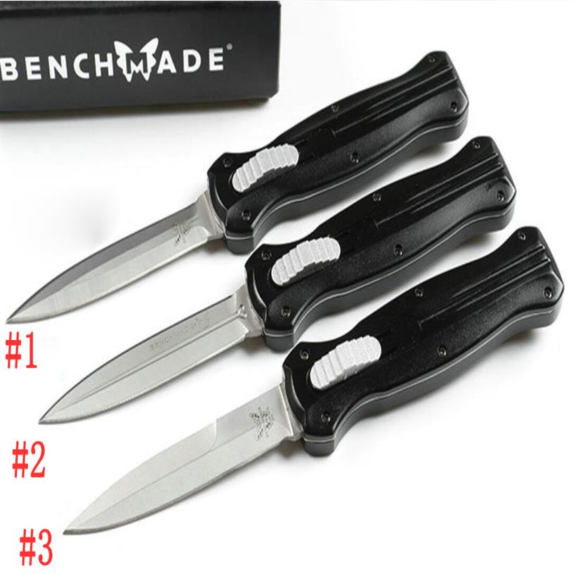 BENCHAMADE AUTO OPEN knives BM 7035 Tactical automatic knife 5CR15MOV blade CNC T6061 aviation aluminum handle camping outdoor EDC249f
BENCHAMADE AUTO OPEN knives BM 7035 Tactical automatic knife 5CR15MOV blade CNC T6061 aviation aluminum handle camping outdoor EDC249f