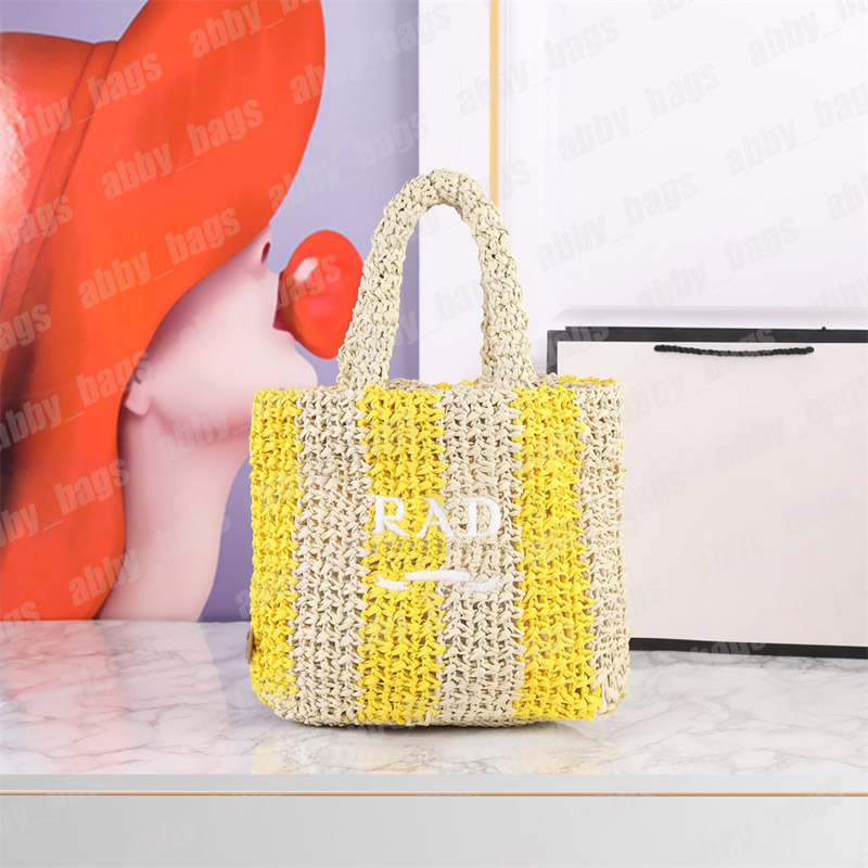 Mini Size Tote Bags Raffia Blue Yellow Stripe Designers Handbags For Women Holiday Straw Woody Totes Shopping Purse Summer Handbag, P8
Mini Size Tote Bags Raffia Blue Yellow Stripe Designers Handbags For Women Holiday Straw Woody Totes Shopping Purse Summer Handbag, P8