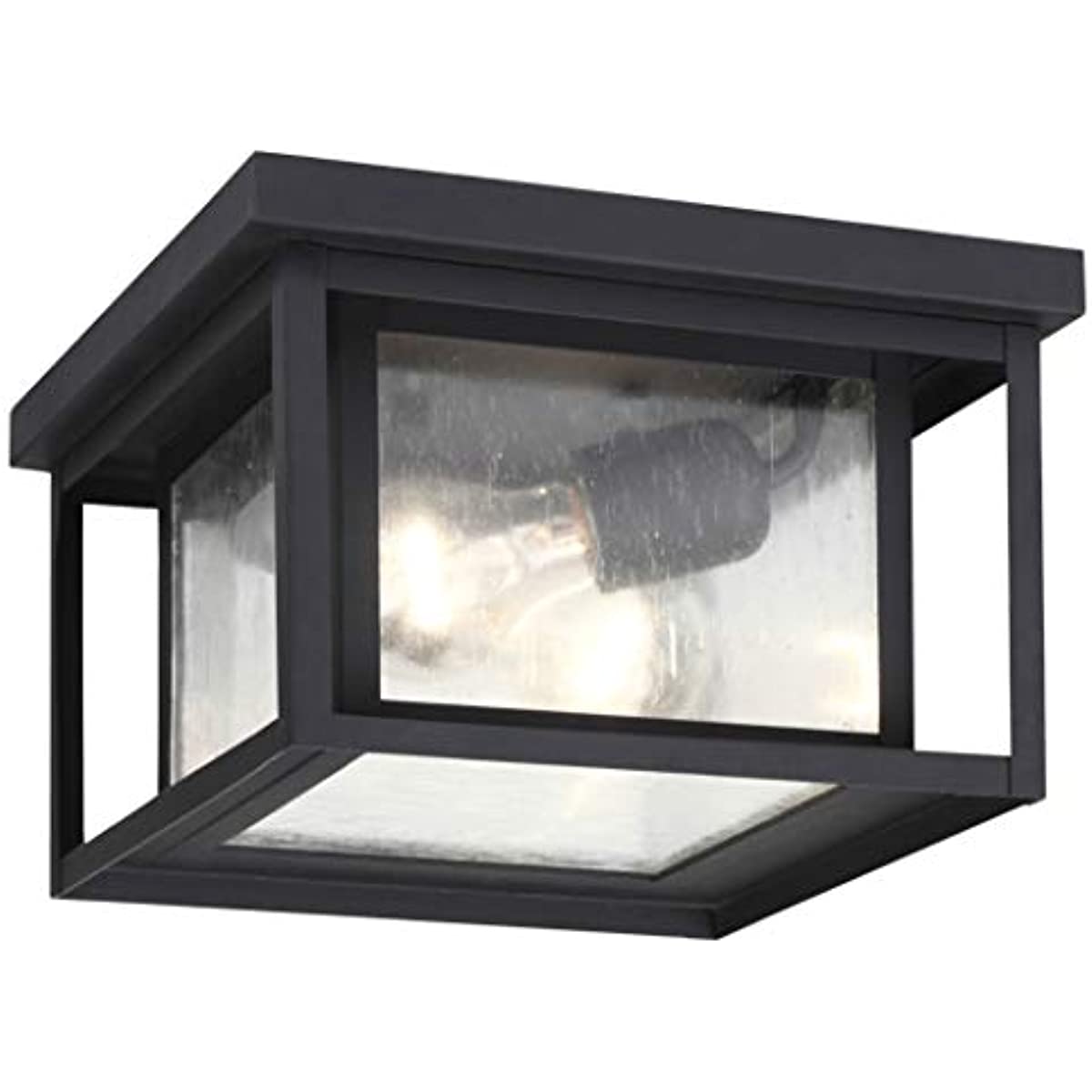 Sea Gull Lighting 78027-12, Hunnington Cast Aluminum Outdoor Ceiling Lighting, 30W, Black, two light
Sea Gull Lighting 78027-12, Hunnington Cast Aluminum Outdoor Ceiling Lighting, 30W, Black, two light
