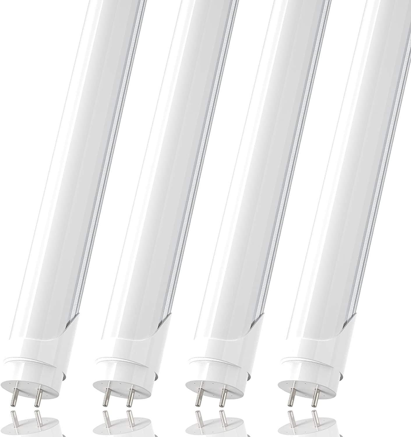 Sunway SMD2835 4FT 1200MM tubes 25W 28W double line LED chips LED Tube Lamps 50w Fluorescent Replacement 48" 1200mm Energy Saving UL